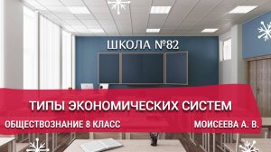 Типы экономических систем. Обществознание 8 класс. Моисеева А. В