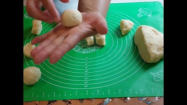 Вкуснейшие ""Печенье с сахарной корочкой "" #печеньедомашнее #печеньенаскоруюруку #печенье