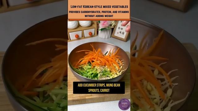 🌱 Low-Fat Korean-Style Chicken Salad 🥗 | Healthy and Delicious Recipe! 🍽️ #shorts смотреть онлайн