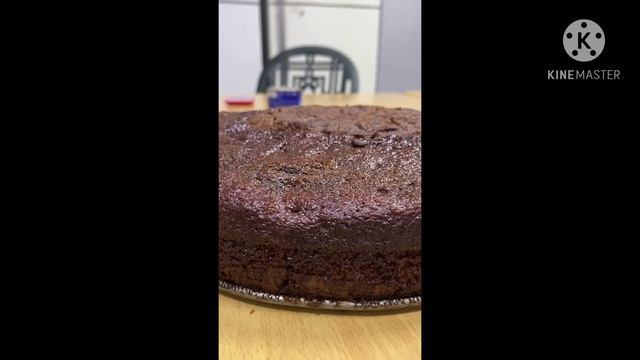 Super moist chocolate cake with choco fondue