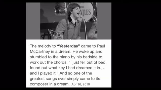 The Beatles’ “Yesterday” Was Originally Titled Scrambled Eggs смотреть онлайн