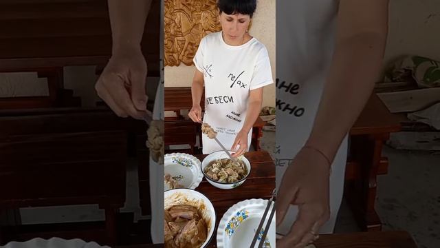 Самый ВКУСНЫЙ шашлык на МОРЕ. Сама приготовила и сама съела.