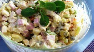 Салат Столичный (дачный вариант)