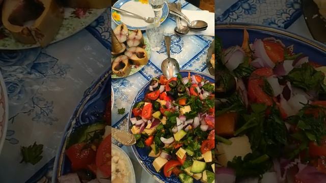 Новогодний стол 2022. Красивые и вкусные блюда на праздничный стол #shorts