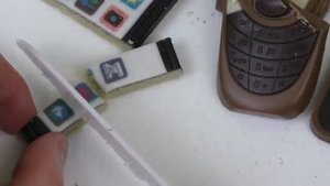 Eating Smartphones And Cellphones from Chocolate And Marzipan - JunkFoodTasterDotCom