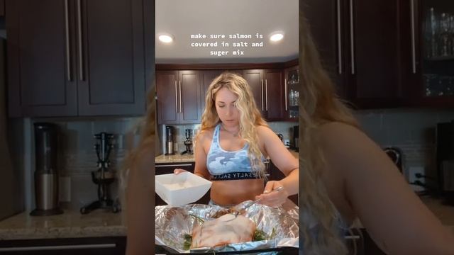 #shorts salmon gravlax recipe part 1 - fish cooking recipe смотреть онлайн