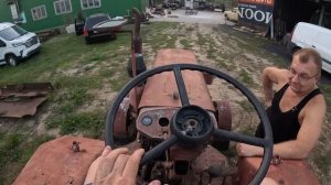 ТРАКТОР Т-25 vs ХТЗ-ДТ-20 ! С ними МОЛДОВАН Т-70С ОБЗОР,ПУСК,СРАВНЕНИЕ