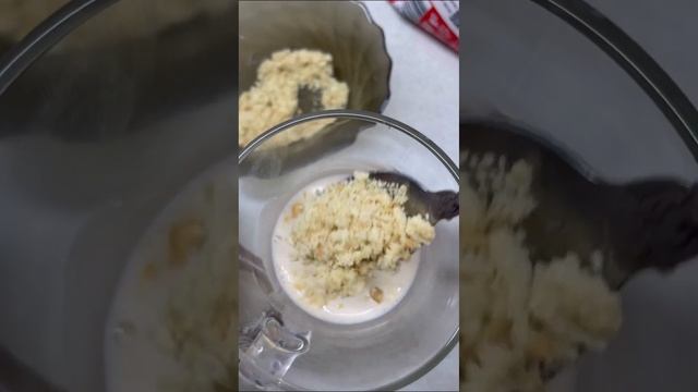 Слоеный десерт из ряженки😍 #вкусныйрецепт #еда #food #recipe #рецепты #десерт #dessert #shorts