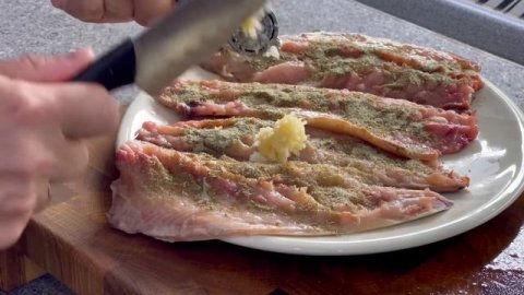 Готовим Мурманское САЛО из Пряной Скумбрии | Рецепт