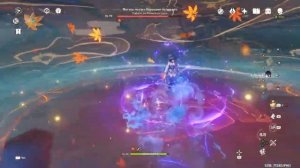 Я прокачал урон Е Лань на максимум и вот что получилось в #Genshin Impact