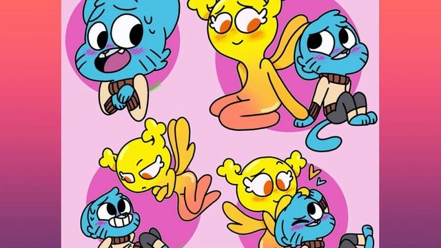 Гамбол и Пенни || Gumball and Penny || под песню: дышу тобой смотреть онлайн