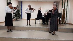 Г.Ф. Телеман Граве Дулова Анна 7кл., Глинских Дарья 8кл., конц. Лянгузова Т.А., преп. Родионова Л.Ю.