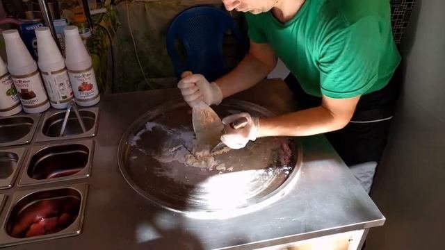 Жареное мороженое в Сочи