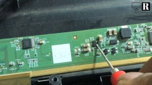 panda 39 inch panel LC390TA2A blue screen problem #ledtvrepair