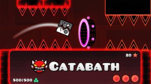 Соединил Bloodbath и Cataclysm в Geometry Dash