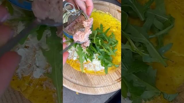 #shorts Омлет с тунцом и зеленью. Вкуснейший рецепт.Пальчики оближешь 🔥😋 смотреть онлайн