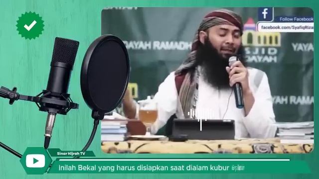 Inilah bekal pentingmu saat berada dialam kubur - Ustadz Syafiq Riza Basalamah