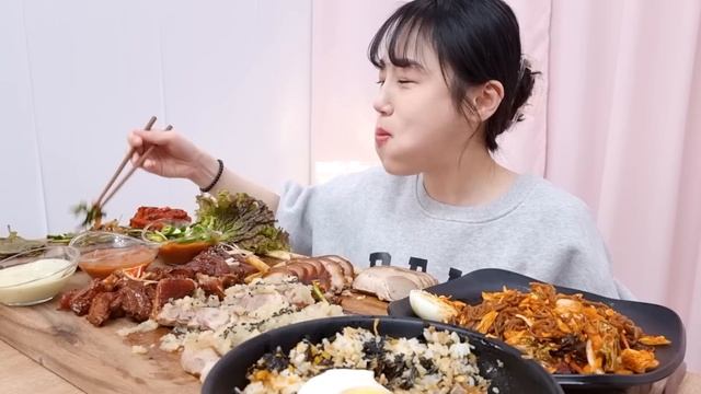 쫄깃야들한 족발에 가브리보쌈, 막국수, 족발덮밥까지!🍖 바베큐족발 불족발 마늘족발 마늘보쌈 | JOKBAL | MUKBANG | EATING SHOW | ASMR смотреть онлайн