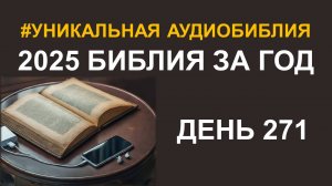 День 271. Библия за год. Библейский ультрамарафон портала «Иисус»
