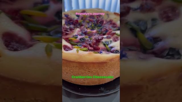 Cranberries Cheesecake #bakedfromhome#homemadeisthethebest💞#cheesecakeoverload#pinayinsydney🇵🇭🥰💞👌🏼 смотреть онлайн