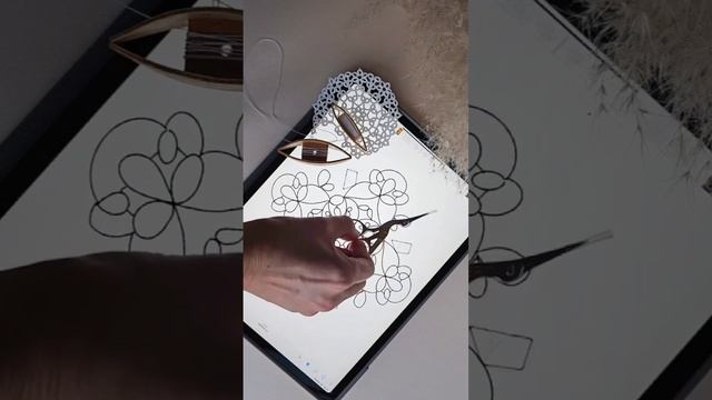 Рисуем схемки на Айпад #фриволите #фриволитечелноком #фриволитемк #фриволитекурс #обучение #обучение