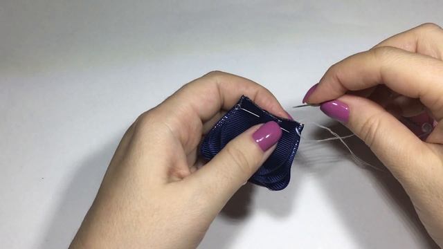 Laço de fita🎀Ribbon bow🎀МК🎀Бант🎀из🎀репсовой🎀ленты смотреть онлайн