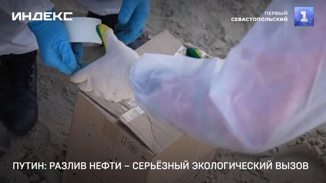 Путин: разлив нефти – серьёзный экологический вызов