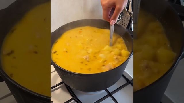 Сырный куриный суп....очень вкусно😋