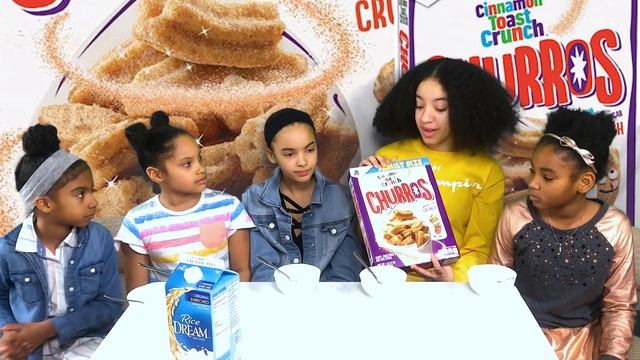 Dippin Dots + Cinnamon Toast Crunch Churros Cereal Review | What's That Cereal?