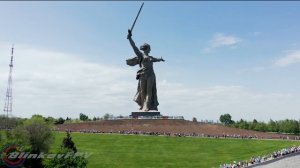 Мамаев курган 9 мая 2019 | Родина мать | День победы