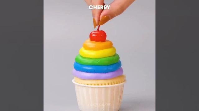 Rainbow cupcake decorating ideas 🧁 🌈#shorts#rainbow#cupcakes#ideas#decoration#easy#cake#amazing смотреть онлайн