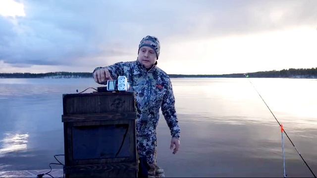 Коптим на рыбалке