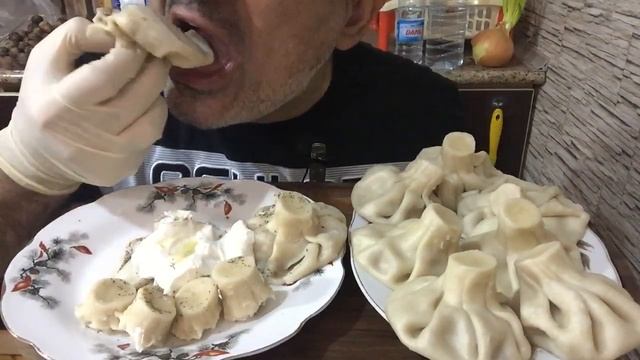 ASMR / MUKBANG | Khinkali | Georgian National Cuisine 🇬🇪 ❤️ 🥟
