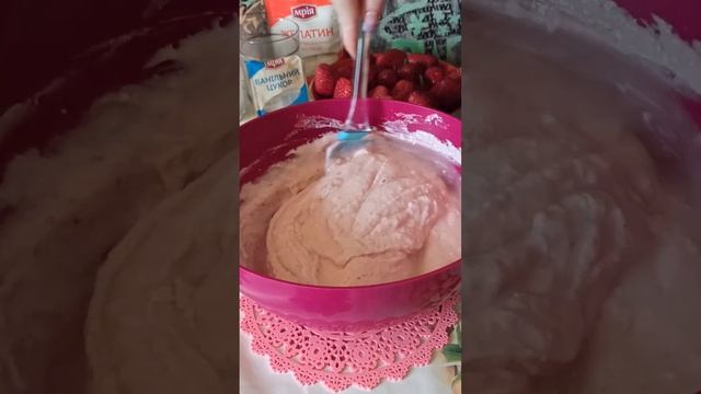 Чизкейк_клубничный рай_идеальный ягодный десерт_просто и вкусно_#food _#cooking смотреть онлайн