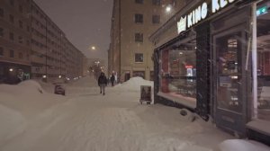 Снежна прогулка, по улицам Хельсинки)=