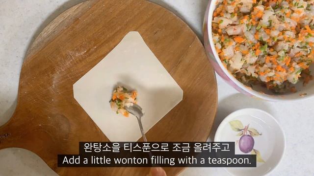 완탕면 이젠 집에서 만들어요! 탱글탱글 새우완탕면!! смотреть онлайн