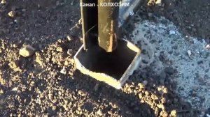 Как сделать запор на ворота  Засов новый метод