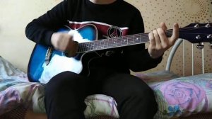 Чаки чаки борони бахор ширин аст на гитаре