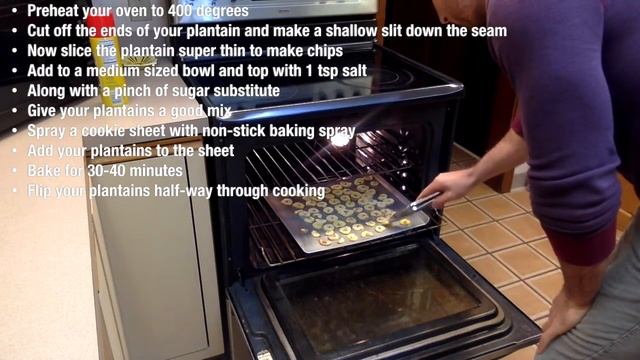 Healthy Plantain Chip Recipe | How To Make Low Fat Low Calorie Plantain Chips смотреть онлайн