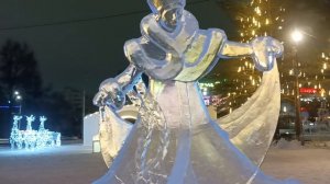 Christmas,🎄✨🎄 ,ornament, PARK, 🎄🎄🎄✨❄✨Рождество ледяные скульптуры елки