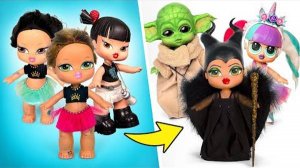 3 потрясающих преображения куклы Bratz