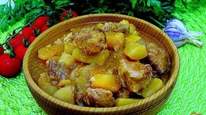 Жаркое из свинины с картофелем