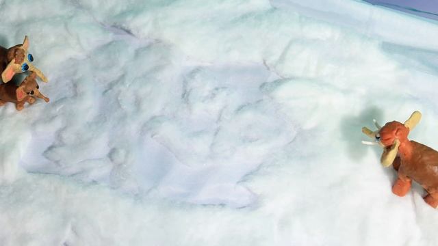 Мамонтёнок ищет маму