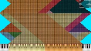 [BLACK MIDI] Paprika's Noise Challenge 2 10 million notes (MLP Note Colored)