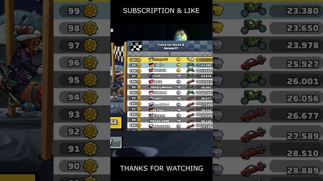 🎧 NEW Community Showcase 🎧 (Track For Dune B) - Hill Climb Racing 2 #shorts #hcr2