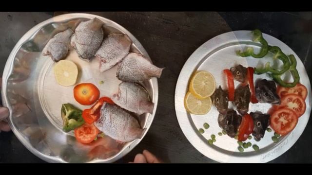 Fishing and Cooking _ Fish kebab recipe _ கடல் மீன் கபாப் смотреть онлайн