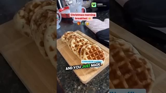 Epic Holiday Cinnamon Roll Breakfast #shorts #shortvideo #cinnamonrolls #breakfast #recipe #food