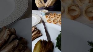 Закуска к праздничному столу! Конвертики со шпротами!
