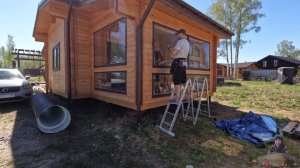 Мягкие окна на террасу в доме "Отрадная бухта"