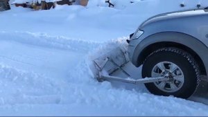 L200 уборка снега